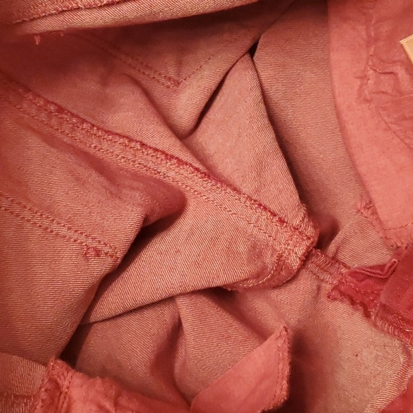 Express Zelda Slim Fit Ultra Low Rise Red Jeans Womens Sz 0 EUC Y2K XS Bold Red - Picture 11 of 16